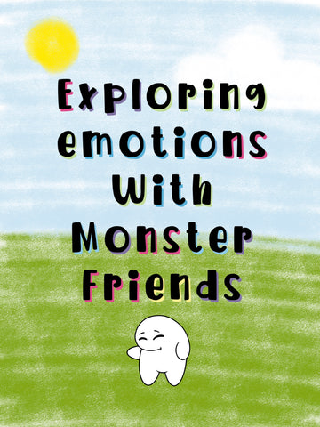 MonsterFriends Emotions Colouring Book